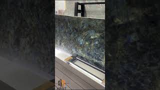 Blue Emerald Granite Slab [upl. by Allen873]