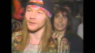 Guns n Roses 80s Interviews Part 3 [upl. by Eniger543]