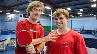 I Played Against Worlds Best Ping Pong Player [upl. by Lemar285]