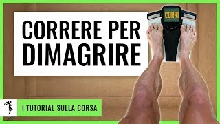 CORRERE PER DIMAGRIRE Conquista la tua Migliore Forma Fisica [upl. by Sesiom784]