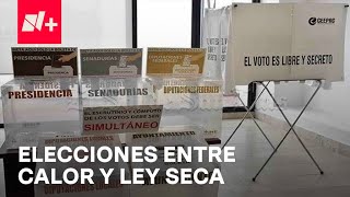 Elecciones 2024 Entre calor ley seca y promociones  En Punto [upl. by Benilda789]