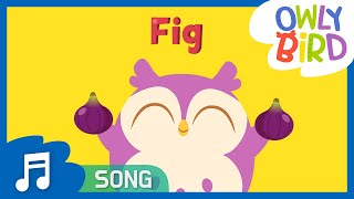 Fruit and Veggie with ABC Songs  Let’s learn the Alphabet with OwlyBird  Nursery Rhymes  OwlyBird [upl. by Felicidad876]