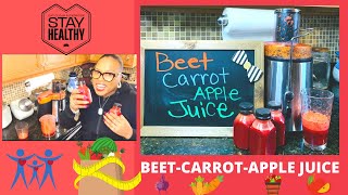 BeetCarrotApple Juice 🥤 [upl. by Biel]