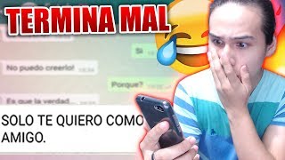 BROMA ME DECLARO A MI AMIGA 😂 no creerás el final💔 [upl. by Ahsyla695]