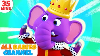 The Elephant Song amp more by All Babies Channel Nursery Rhymes and Kids Songs [upl. by Aivital]