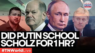 LIVE What did Vladimir Putin and Olaf Scholz actually talk about RUSSIA UKRAINE WAR LIVE [upl. by Ajnos]