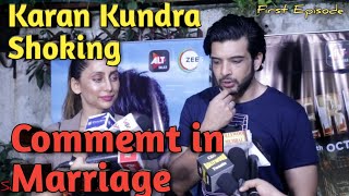 Karan Kundra And Anusha Dandekar Full Interview ain Marriage [upl. by Altheta]