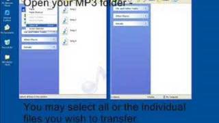 How To Transfer MP3s from PC to Camera [upl. by Nazay]