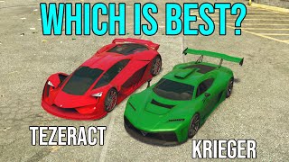 Tezeract VS Krieger GTA V Online  Which is Best [upl. by Ellenod372]