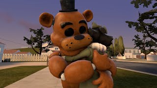 SFMFNAF Freddy hugged the girl [upl. by Iuqcaj]