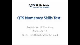 Numeracy Practice Test 3 [upl. by Jaynes]