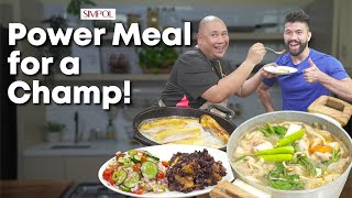 Quick and Nutritious Meals Recipe for Champions  Chef Tatung [upl. by Marinelli]