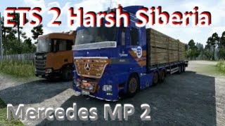 ETS 2 Siberia gameplay [upl. by Sesilu]