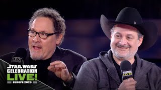 Jon Favreau and Dave Filoni  Star Wars Celebration LIVE 2023 [upl. by Ayotaj]