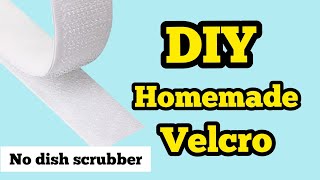 Diy Velcro  How to make Velcro at homeDiy Homemade VelcroMake Velcro tape at homeVelcro adhesive [upl. by Eiromem]