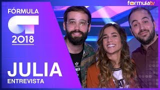 Entrevista a Julia OT 2018 Eurovisión JulRight y la polémica de los médicos  Fórmula OT [upl. by Renraw]