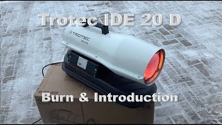 Trotec IDE 20 D Burn and Introduction [upl. by Enogitna159]