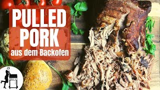 Pulled Pork im Backofen – Rezept in 3 einfachen Schritten [upl. by Ardied]