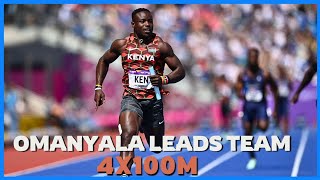 OMANYALA LEADS 4X100M RELAY TEAM TO VICTORY Ahead Of Bahamas World Relays [upl. by Trauner]