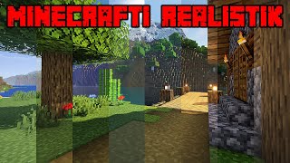 MINECRAFT ME GRAFIKA TE FORTA  Minecraft Shqip Realistike Redlytning [upl. by Evante]