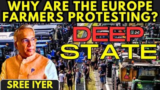 Farmers protests in Europe • Deep States attempt to take over Agri production of the World [upl. by Ehcor237]