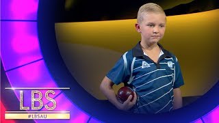 Jett Takes On The Pros In Lawn Bowls  Little Big Shots Aus [upl. by Orrin]