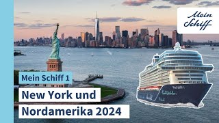 HerbstHighlights mit der Mein Schiff 1 New York und Nordamerika [upl. by Mcclenaghan]