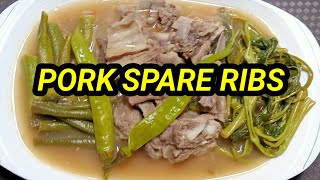 PORK SPARE RIBS l COOK amp EAT Robert RJ Juno [upl. by Aliber]