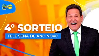 Confira o 4º Sorteio da Tele Sena de Ano Novo 2024 28012024 [upl. by Icak]