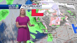 Forecast  Snow rain to return to Northern California later this week  March 20 2024 [upl. by Marguerie49]