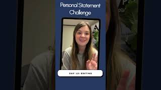 PA School Personal Statement Challenge  Day 12  Editing Editing your essay  tips [upl. by Kiraa140]