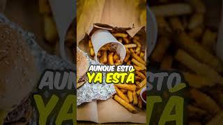 Five Guys y la estrategia de sus papas fritas para vender mas en su restaurante 🍟🤔 Shorts [upl. by Adaran]