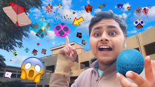 Sunday kite Flying 😱 KITE FIGHT 2024  Kites Vlog [upl. by Jordison]