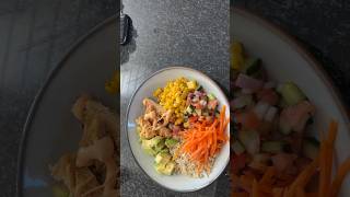 Easy Rice Bowl southafrica 100shorts2024 food [upl. by Aerdnua]