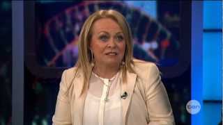 Jacki Weaver interview on The Project 2012  Five Year Engagement [upl. by Eskil537]