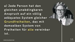 John Rawls über den zivilen Ungehorsam [upl. by Erreipnaej]