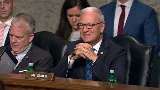 Sen Cramer Questions Admiral Lisa Franchetti During Senate Armed Services Committee Hearing [upl. by Lokin290]