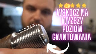 HIGBEE  technologiczne ścięcie gwintu na tokarce cnc tips tipsandtricks cnc [upl. by Ardnaxila]