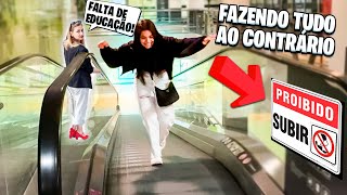 PASSEI 24 HORAS FAZENDO TUDO AO CONTRÁRIO [upl. by Pammie95]