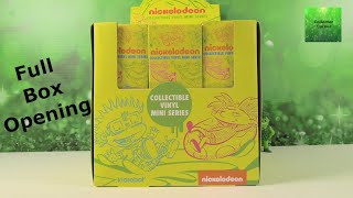 Kidrobot Nickelodeon Collectible Vinyl Mini Series Figure Unboxing Review  CollectorCorner [upl. by Anirehs]