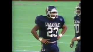 1993 Waianae vs Kahuku  Highlights [upl. by Evers]