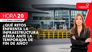 🔴 EN VIVO  HORA 20  ¿Qué retos enfrenta la infraestructura aérea ante la temporada de fin de año [upl. by Eikcaj]