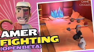 Amer Fighting Open Beta  Funny Gameplay [upl. by Eilegna]