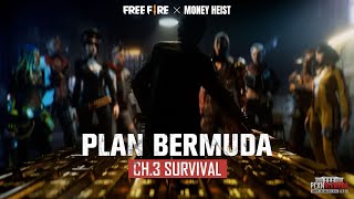 Plan Bermuda Chapter 3 The Rescue ENG  Free Fire x Money Heist  India Official Free Fire [upl. by Tewell310]