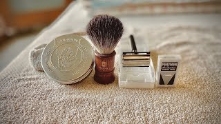 Feather Popular Razor and Feather DE Blade Review Vlog15 [upl. by Cherish319]