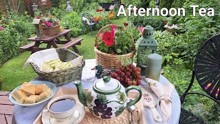 Afternoon Tea in My Garden  Perennial Flower Garden [upl. by Ateloj]