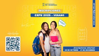 🔴 VIDEO TUTORIAL PARA LAS INSCRIPCIONES DE CEPU III –VERANO 2025 [upl. by Remark]