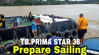 TBPRIMA STAR 36  Prepare sailingtugboatbarging [upl. by Krissie]