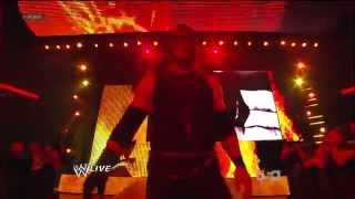 WWE RAW 22712 Kane Returns [upl. by Aitsirt]