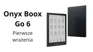 Kompaktowa nowość  Onyx Boox Go 6 [upl. by Dorthy748]